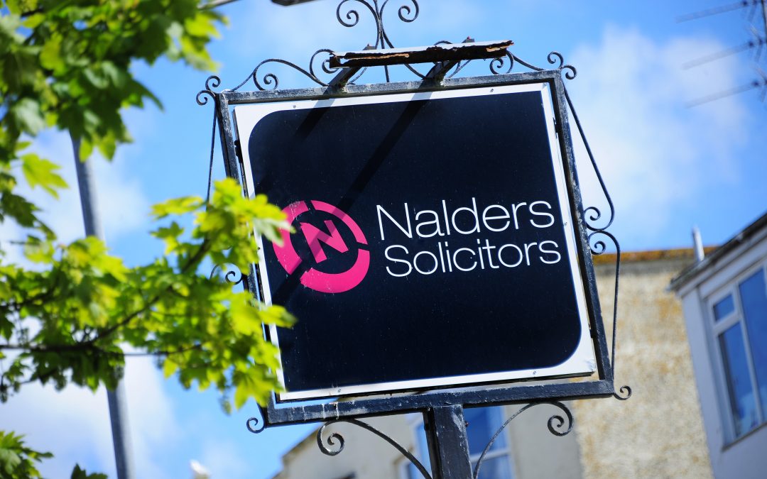 Picture of Nalder's Solicitors sign