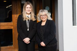 Olivia Clements and Manda Toms