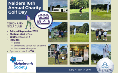 Join us for Nalders’ 16th Annual Charity Golf Day